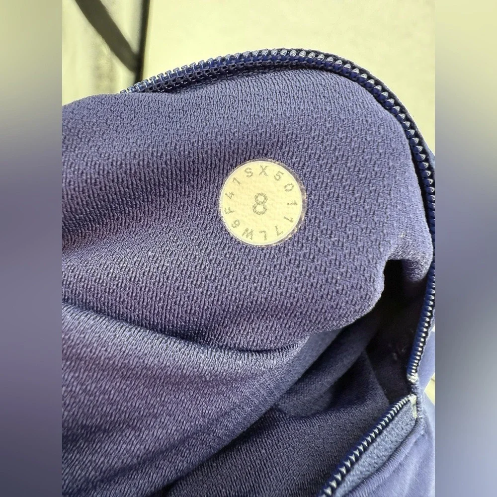 Lululemon Pace Rival Crop Hero Blue Size‎ 8